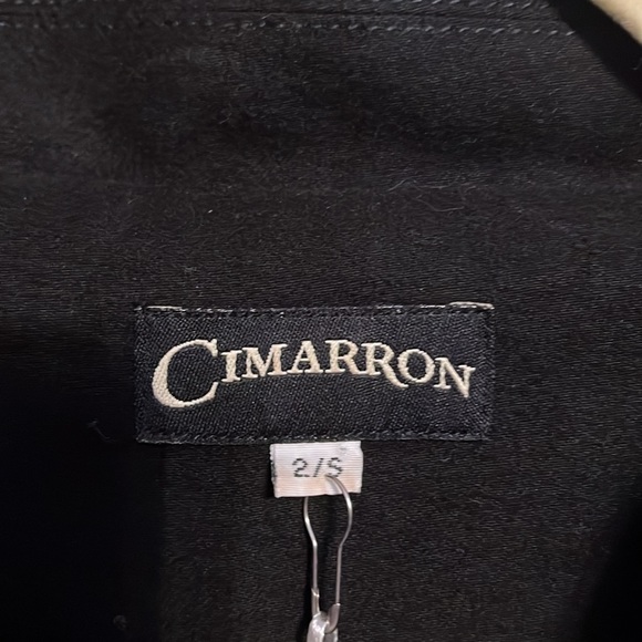 “Cimarron” tailored jacket/blazer size xs super soft denim Velvetine like fabric - Picture 6 of 10